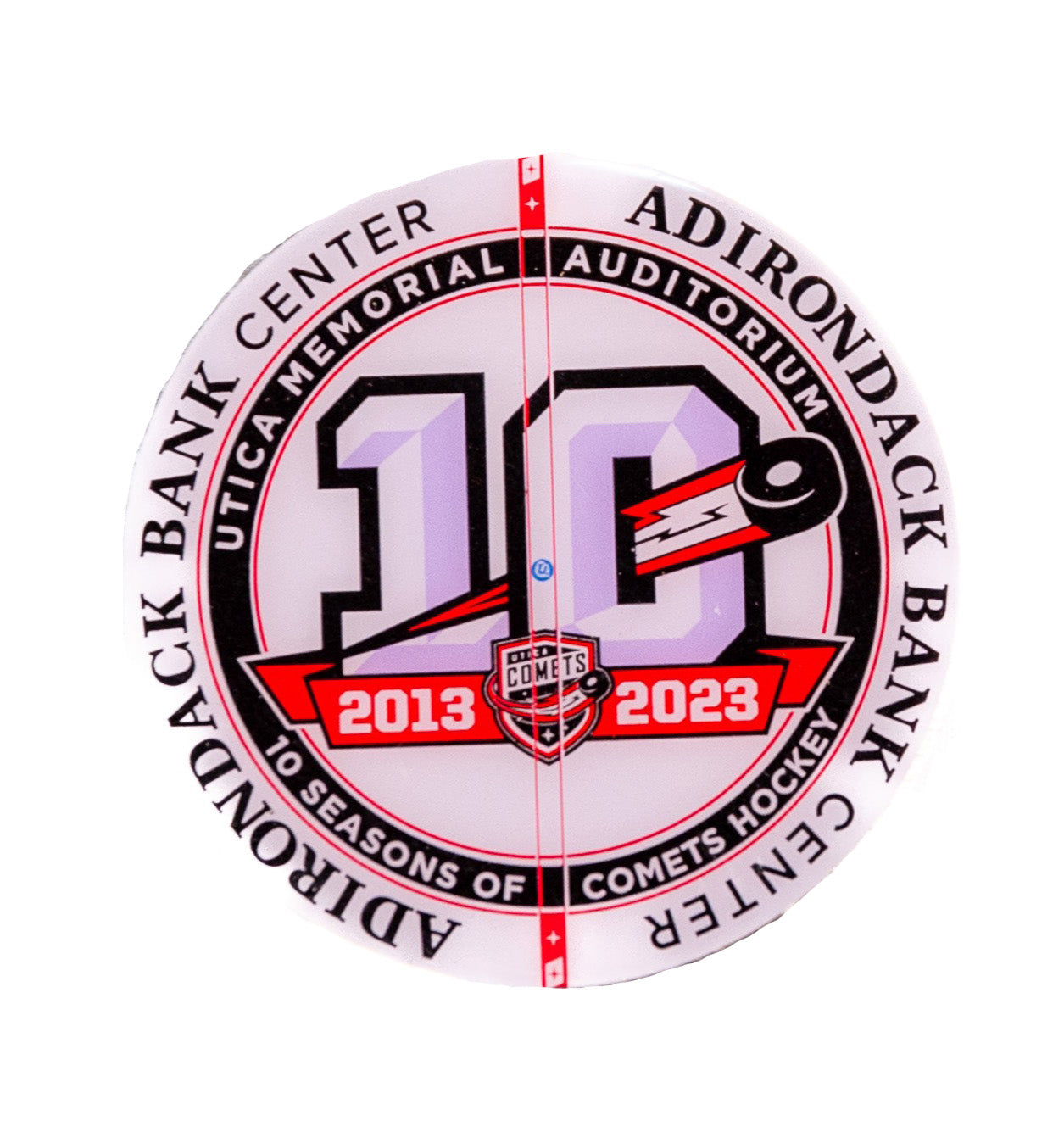 Utica Comets Center Ice Pin