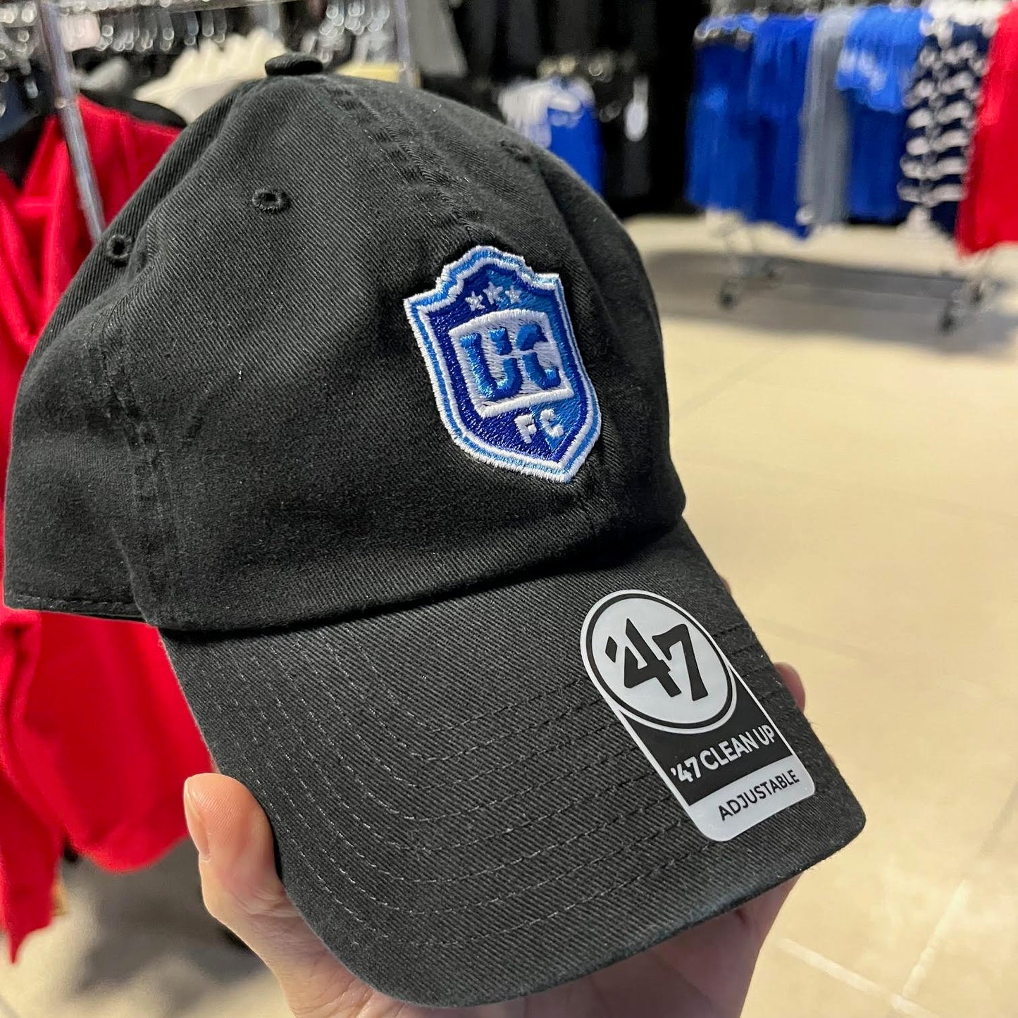 UCFC '47 Black Crest Logo Hat