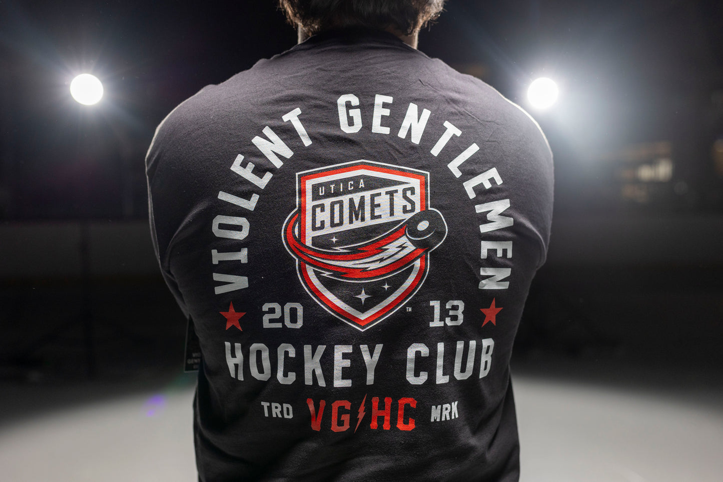 Utica Comets VG Long Sleeve Tee