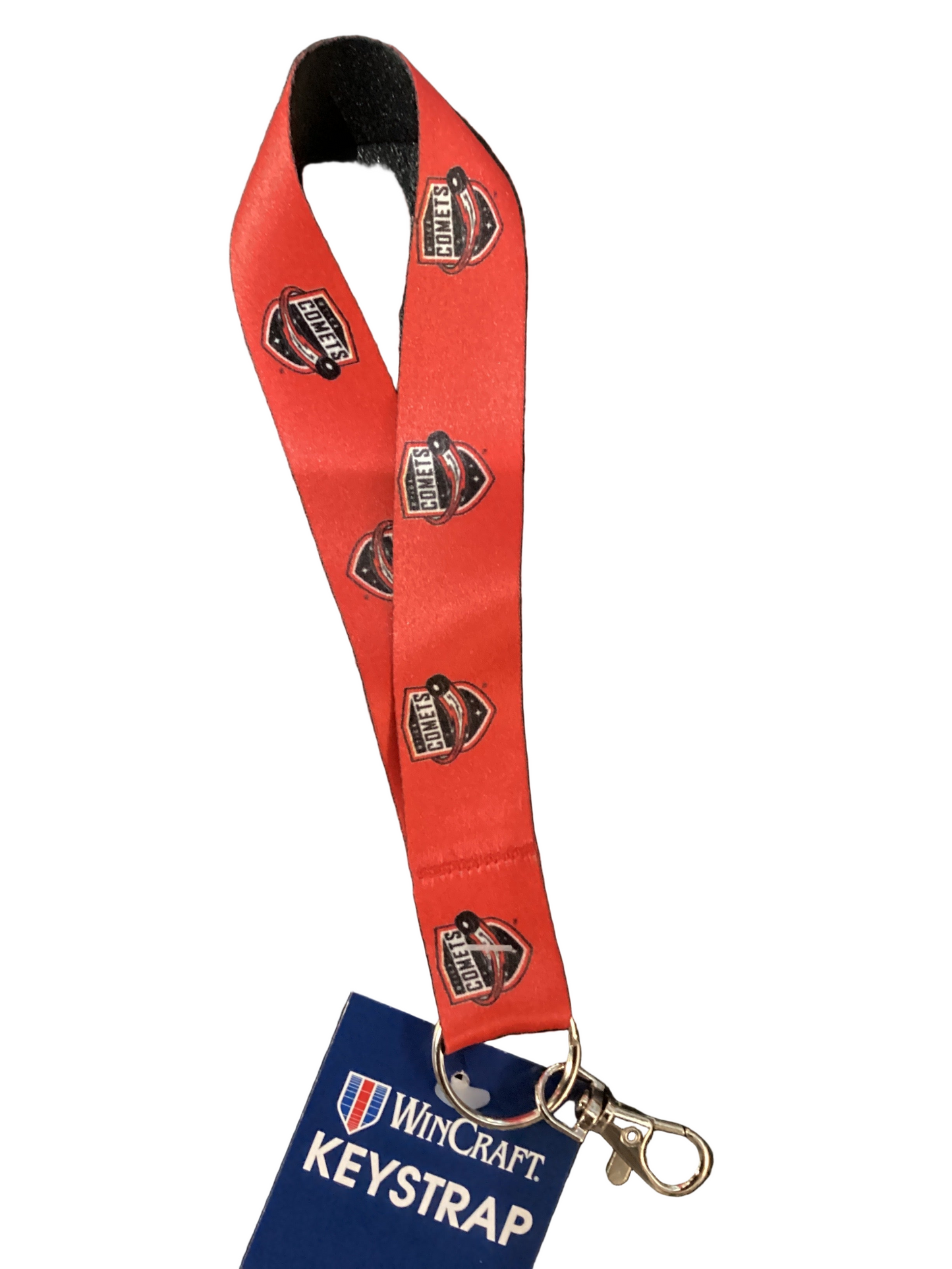 Utica Comets Shield Logo Keystrap