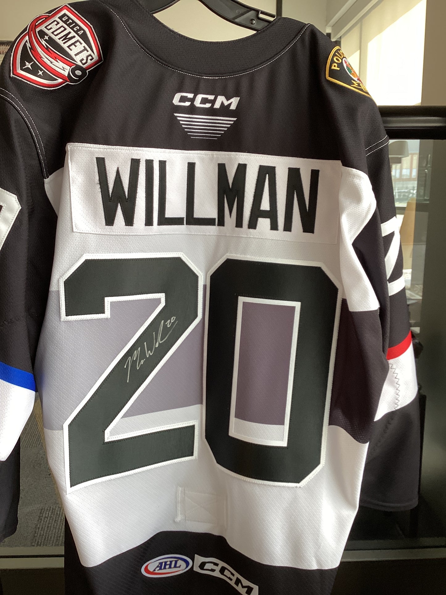 Utica Comets Willman Police Jersey