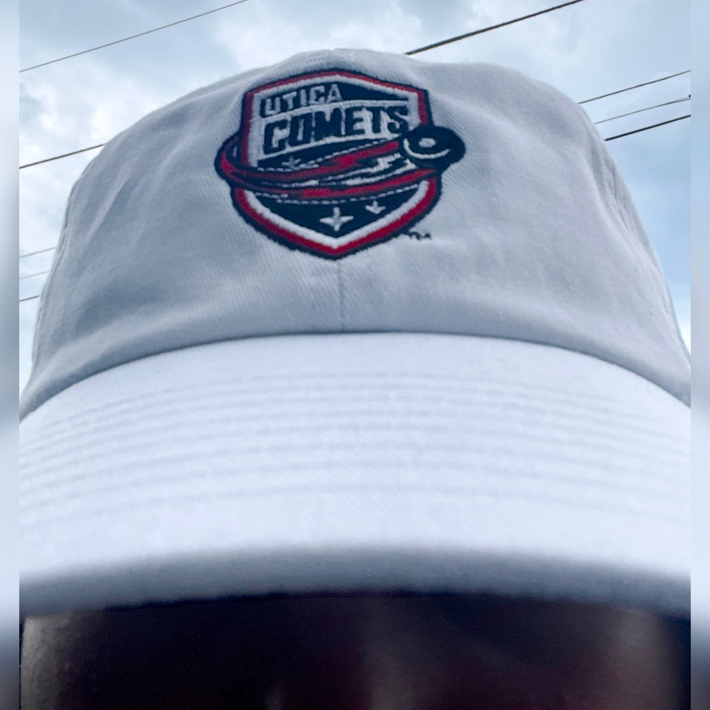 Utica Comets '47 White Hat