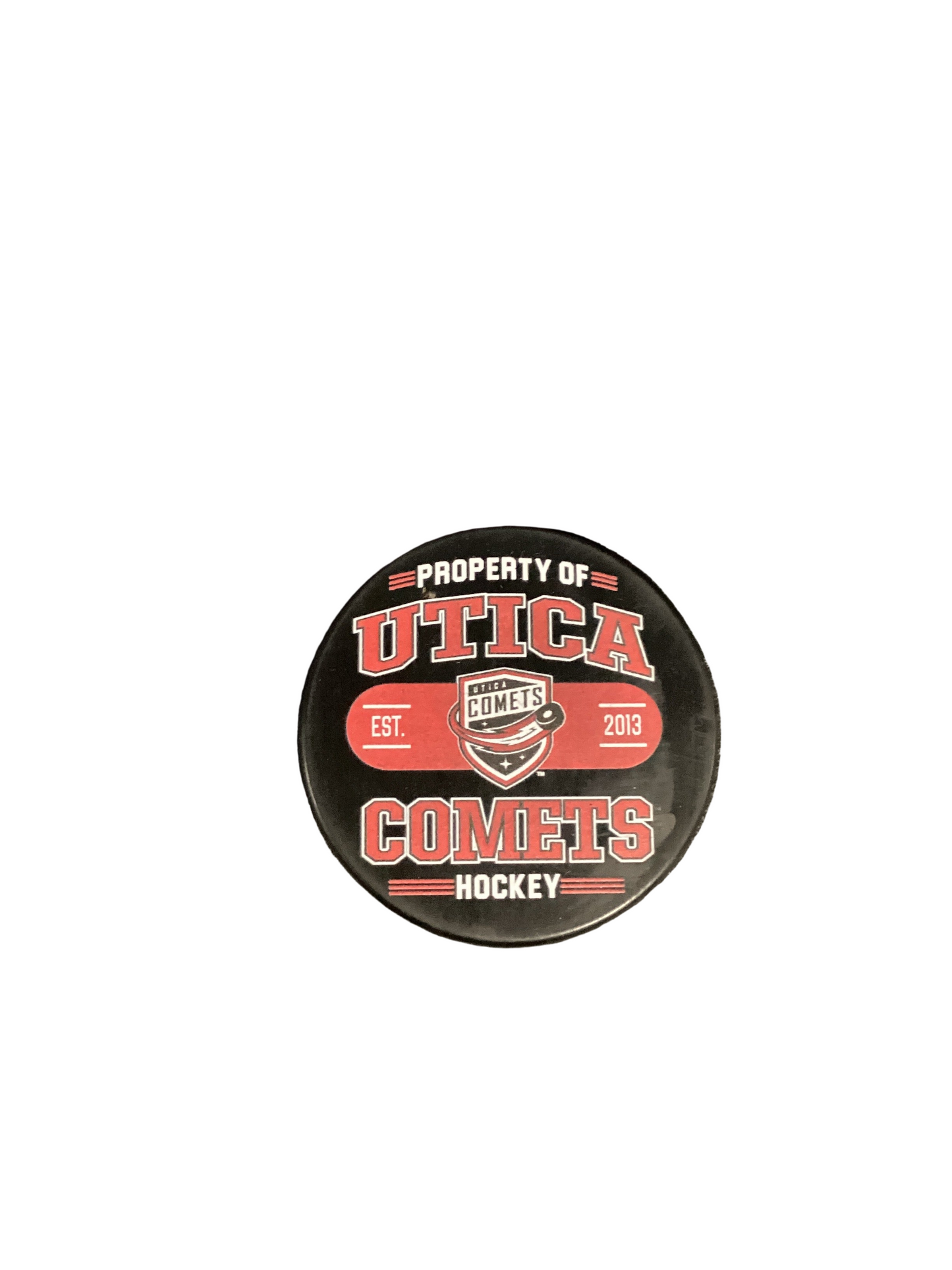 Utica Comets Property of Comets Puck