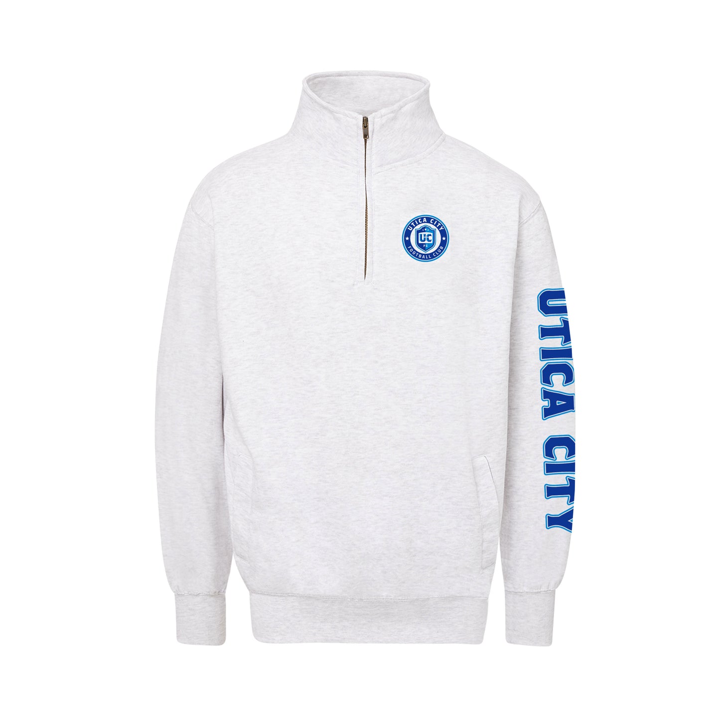 UCFC Ash Grey 1/4 Zip Sweatshirt