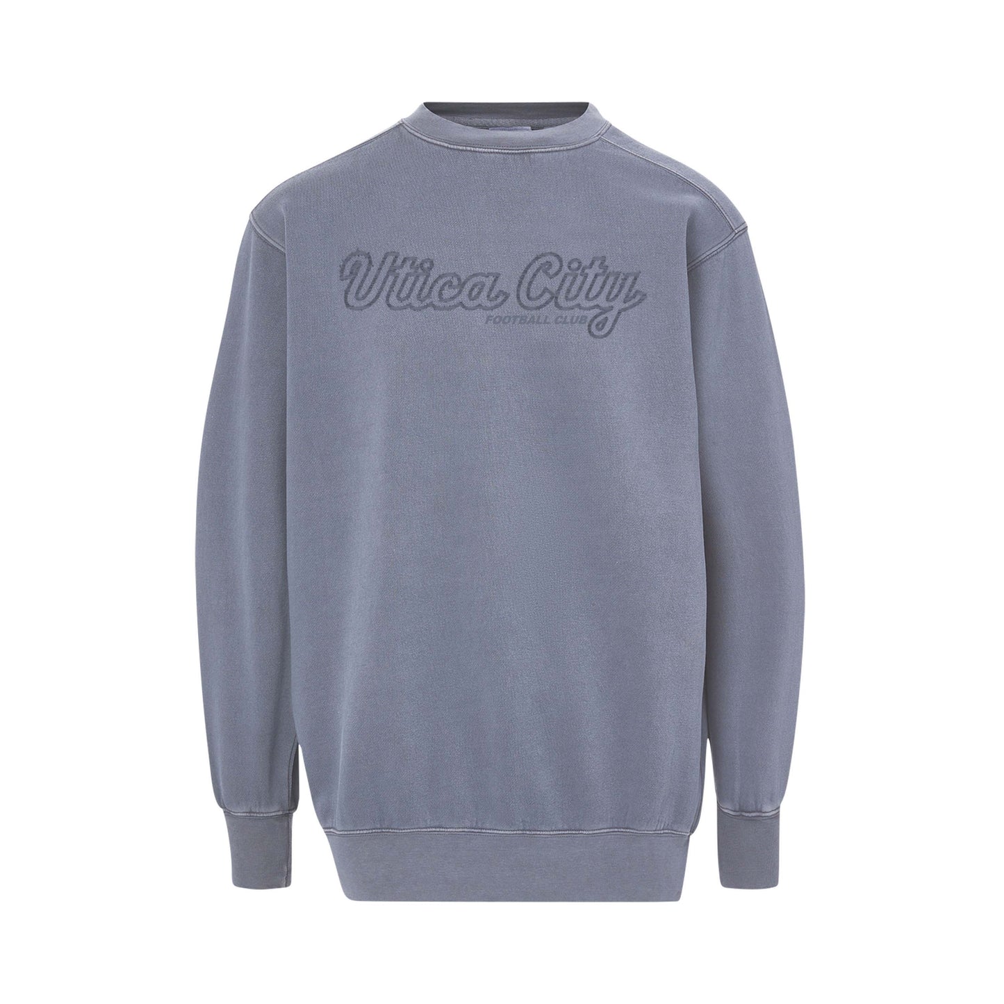 UCFC Embroidered Blue Crewneck