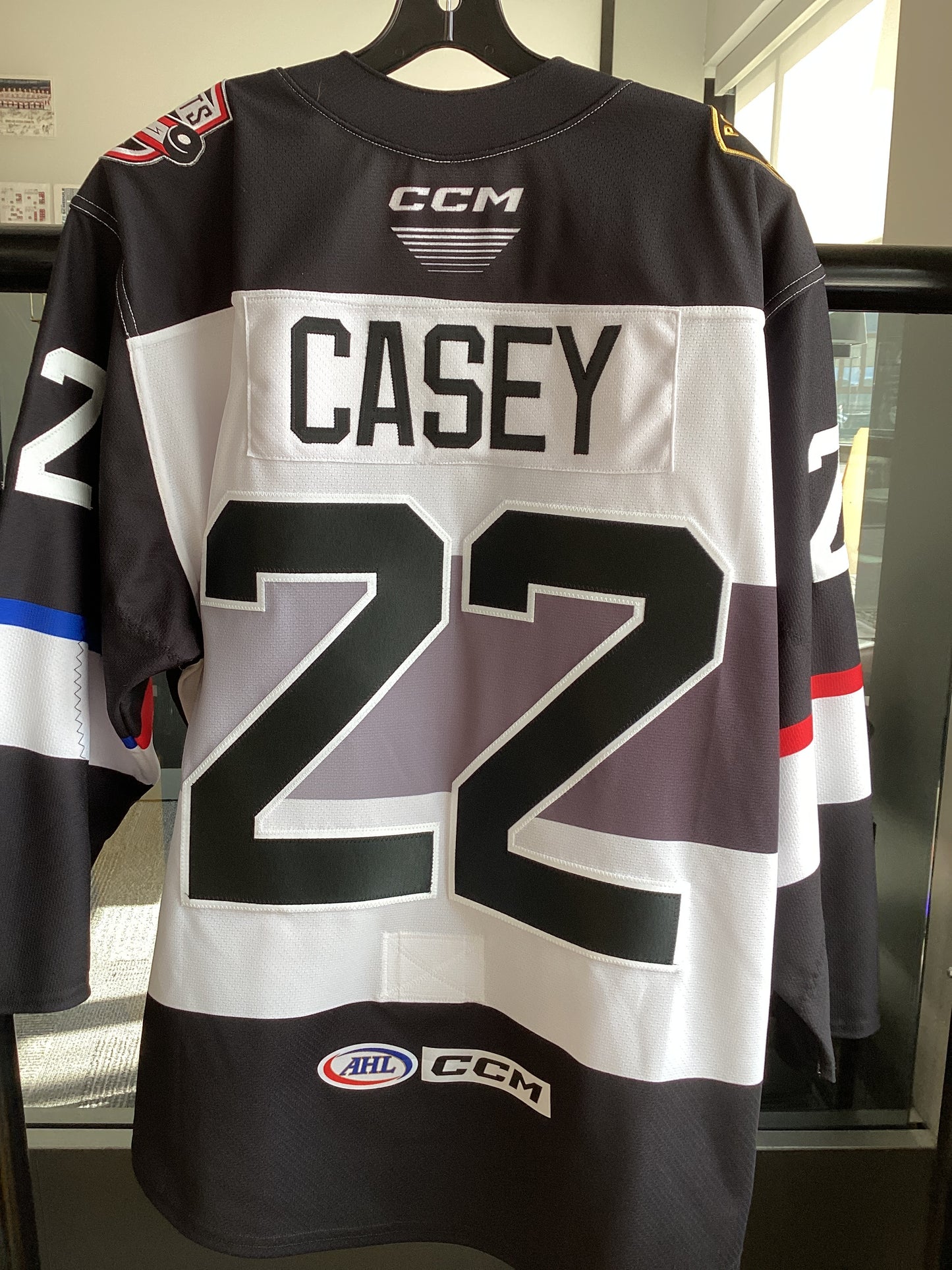 Utica Comets Casey Police Jersey