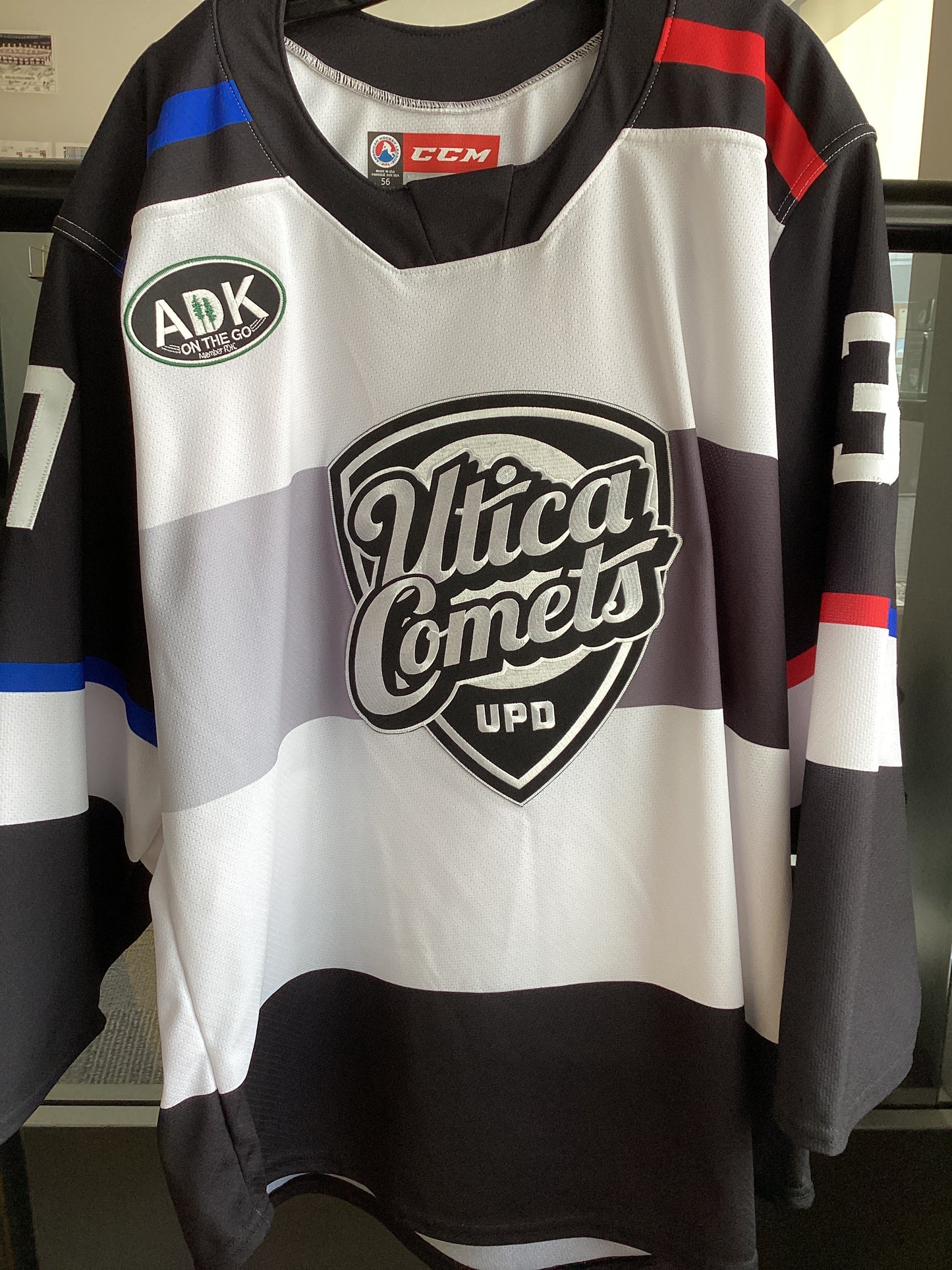 Utica Comets Wendt Police Jersey