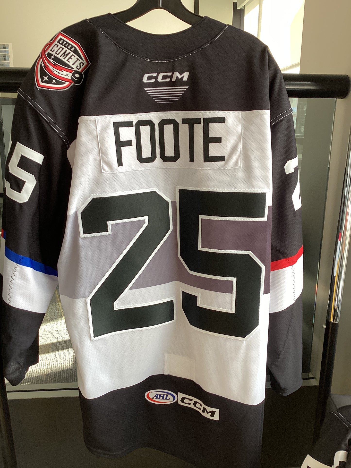 Utica Comets Police Foote Jersey