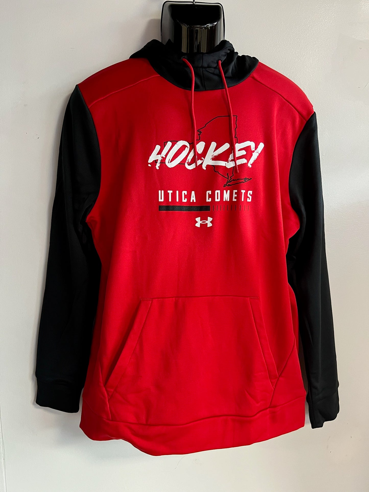 Utica Comets UA Red Hoodie