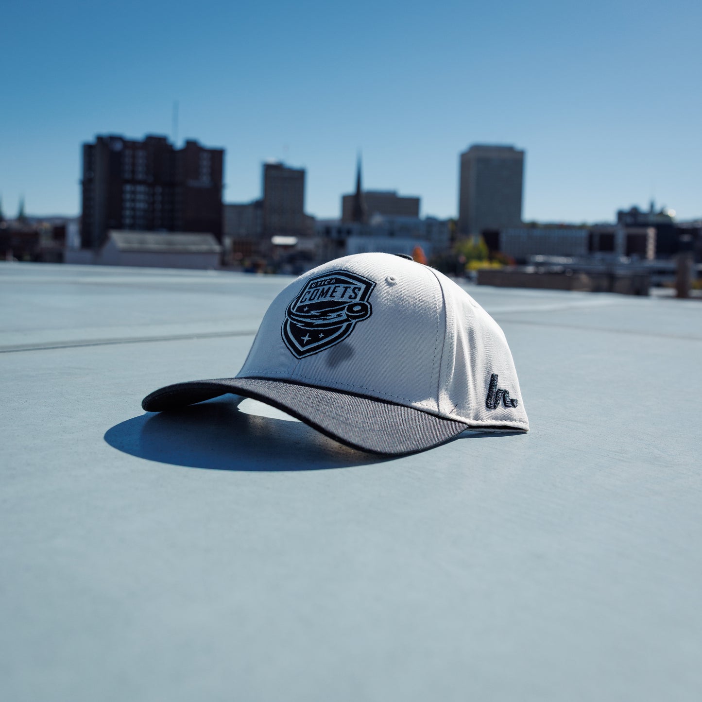 Utica Comets Tan Howies Hat