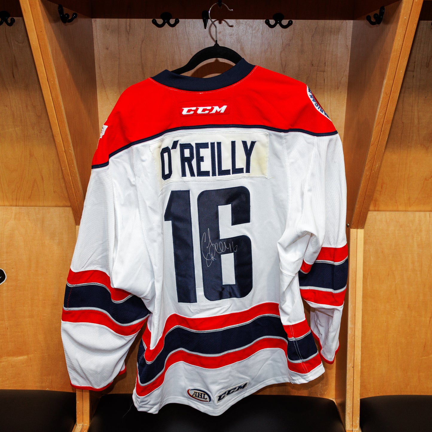 Utica Comets Autographed O'Reilly AHL All Star Jersey