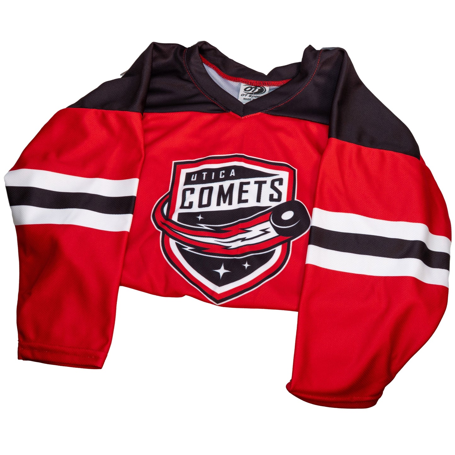 Utica Comets Infant Red OT Sports Replica 18/24 Jersey