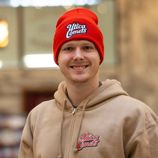 Utica Comets Utica Weekend Red Beanie