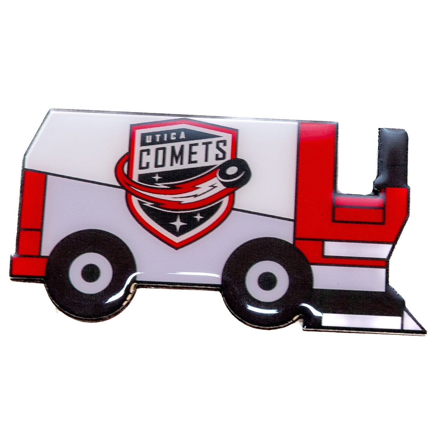 Utica Comets Novelty Steelberry Zamboni Magnet