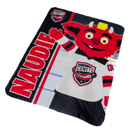 Utica Comets Novelty Wincraft Naudie Blanket