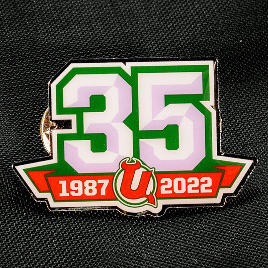 Utica Devils 35 Year Anniversary Pin