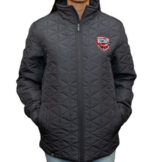 Utica Comets Unisex Grey Holloway Repreve Jacket