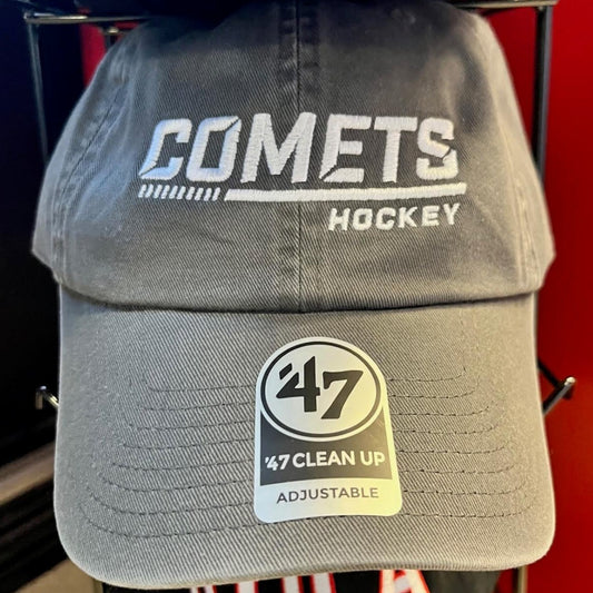 Utica Comets '47 Charcoal Grey Hat