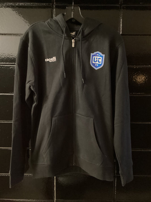 UCFC Basics Zip Up Hoodie (Black)