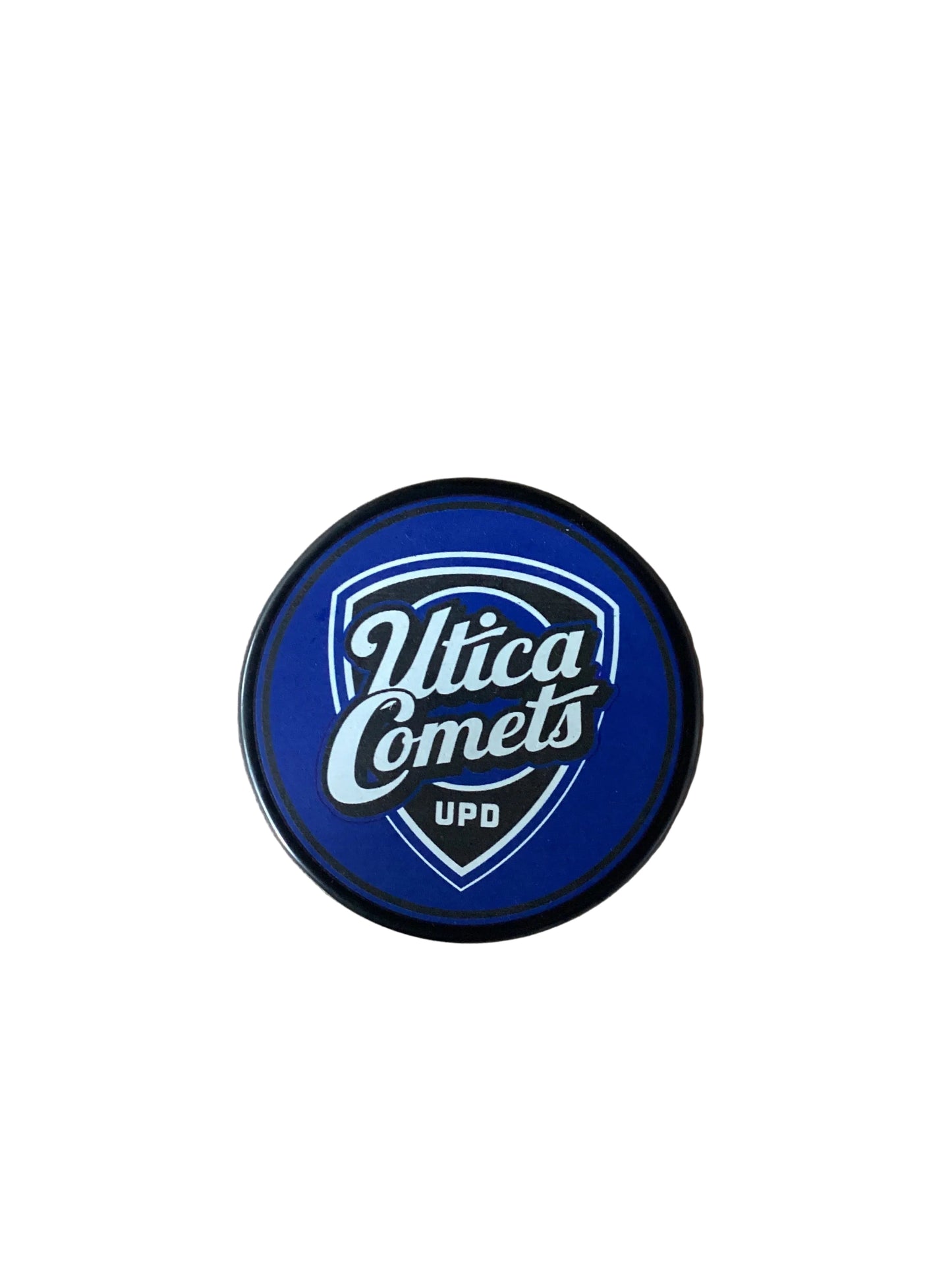 Utica Comets Police Department Puck