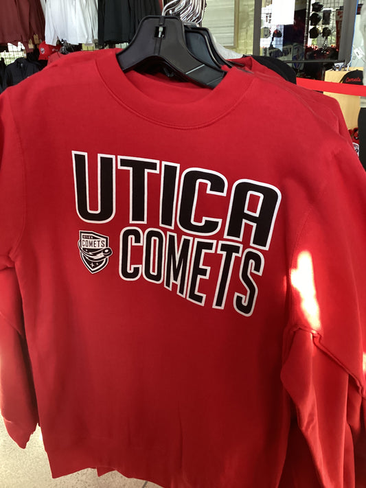 Utica Comets Red Crewneck