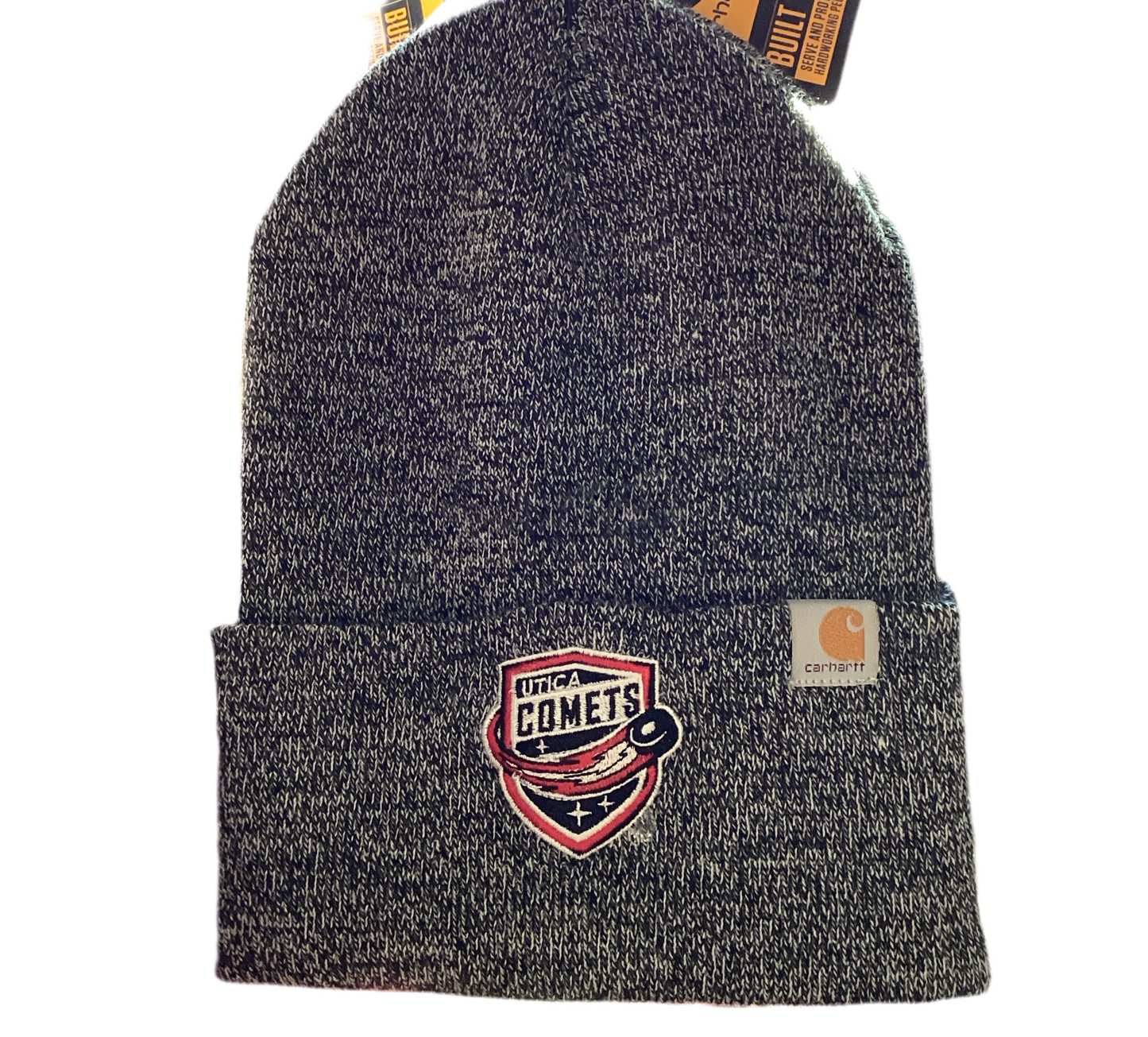 Utica Comets Carhartt Beanie Grey