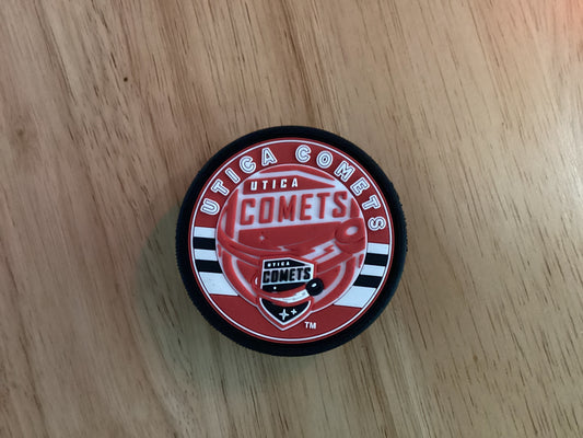 Utica Comets Glow in the Dark Puck