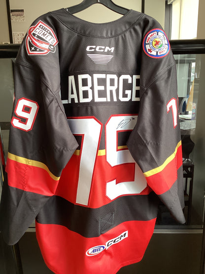 Utica Comets Laberge Fire Jersey
