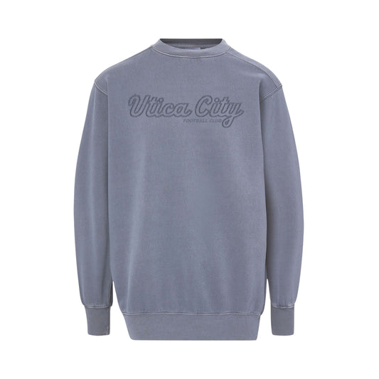 UCFC Embroidered Blue Crewneck