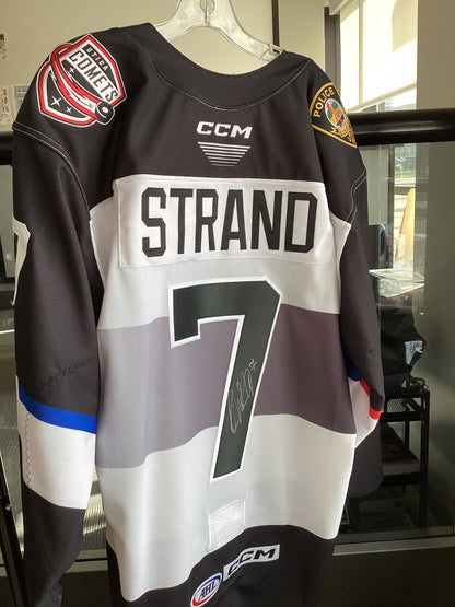 Utica Comets Strand Police Jersey