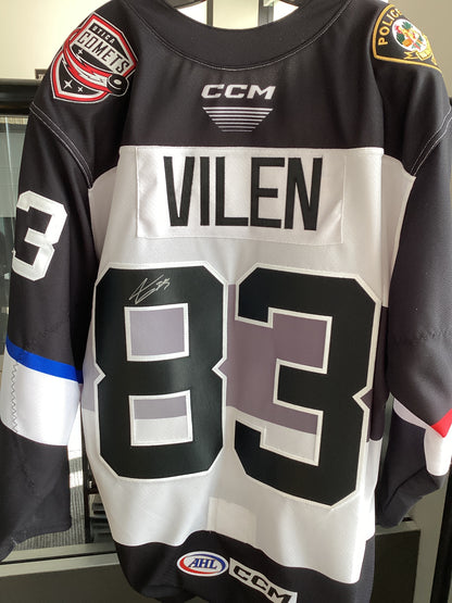 Utica Comets Vilen Police Jersey