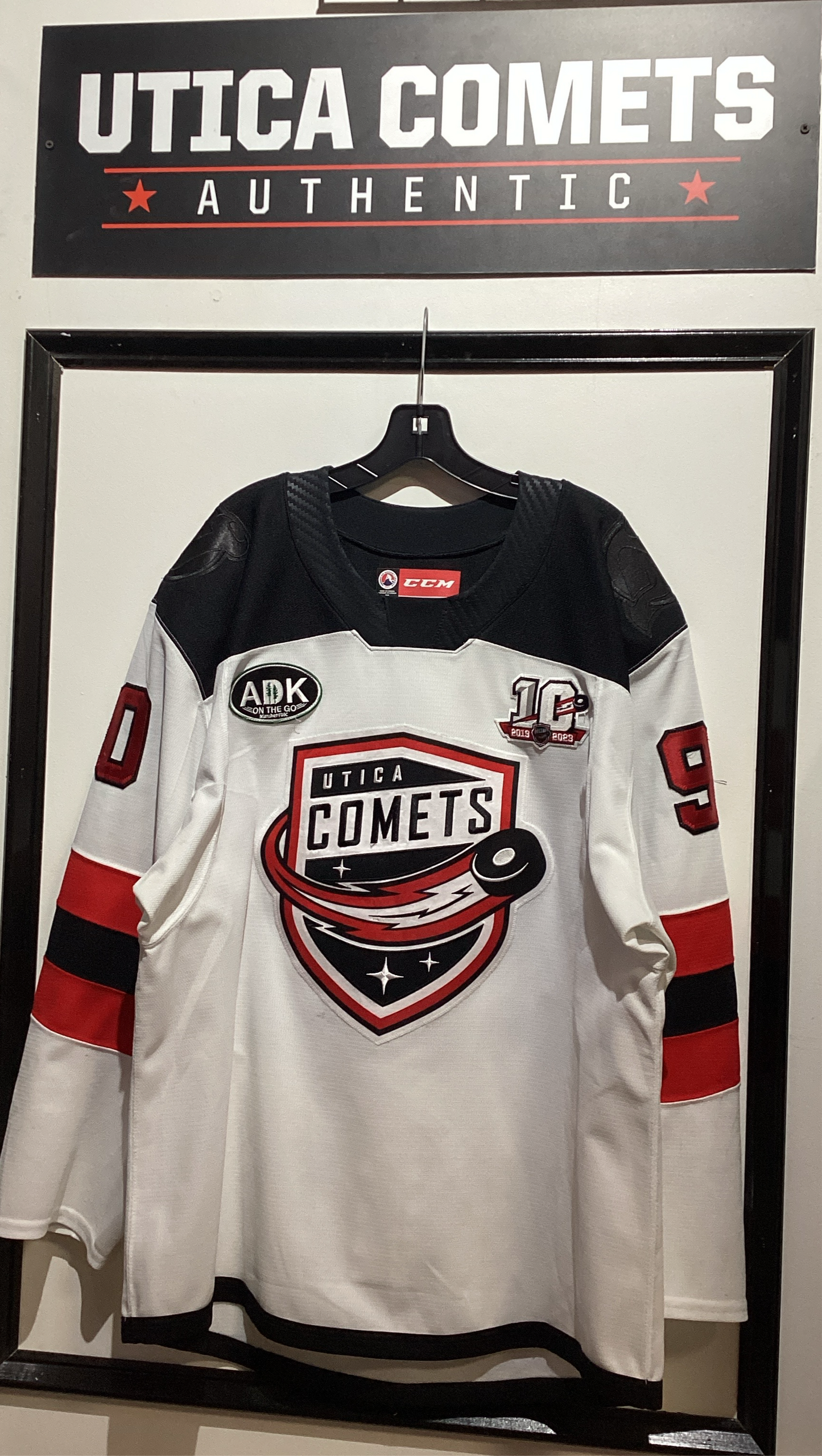 Utica Comets 10th Anniversary Jersey - Ibragimov