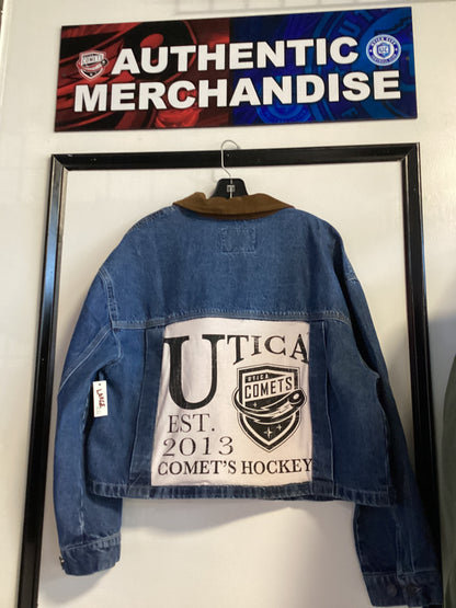 Utica Comets Custom Jean Jacket