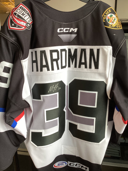 Utica Comets Hardman Police Jersey