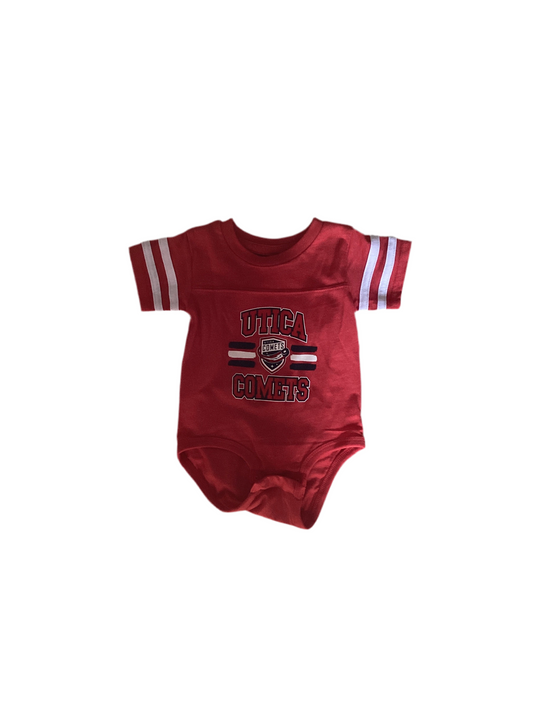 Utica Comets Red Sporty Onesie