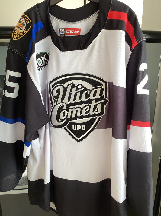 Utica Comets Police Foote Jersey