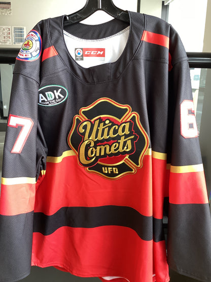 Utica Comets Fire Parent Jersey