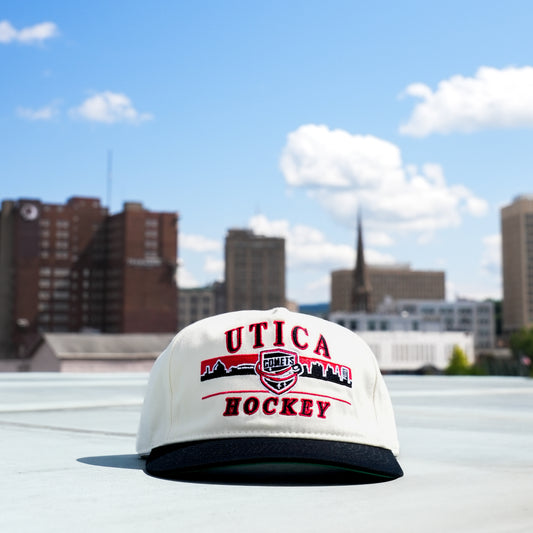 Utica Comets Celly Hockey cream hat