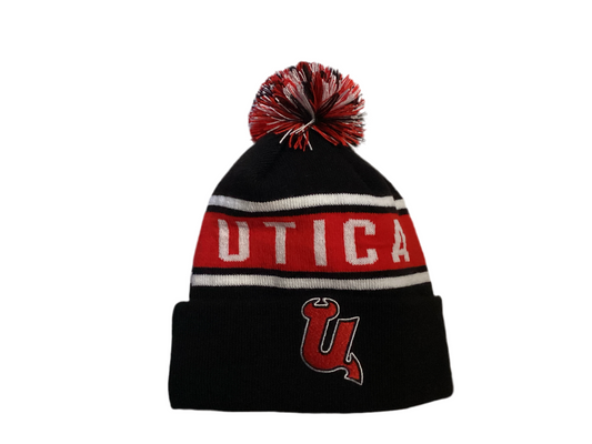 Utica Comets U Logo Beanie