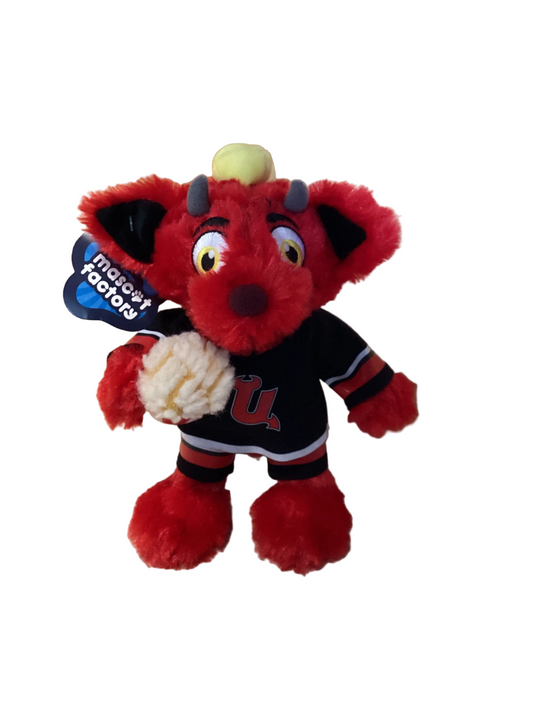 Utica Comets Mini Naudie Plush Black Jersey