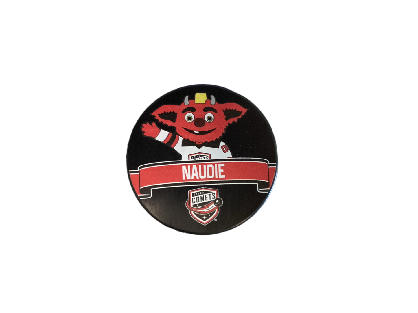 Utica Comets Naudie Puck