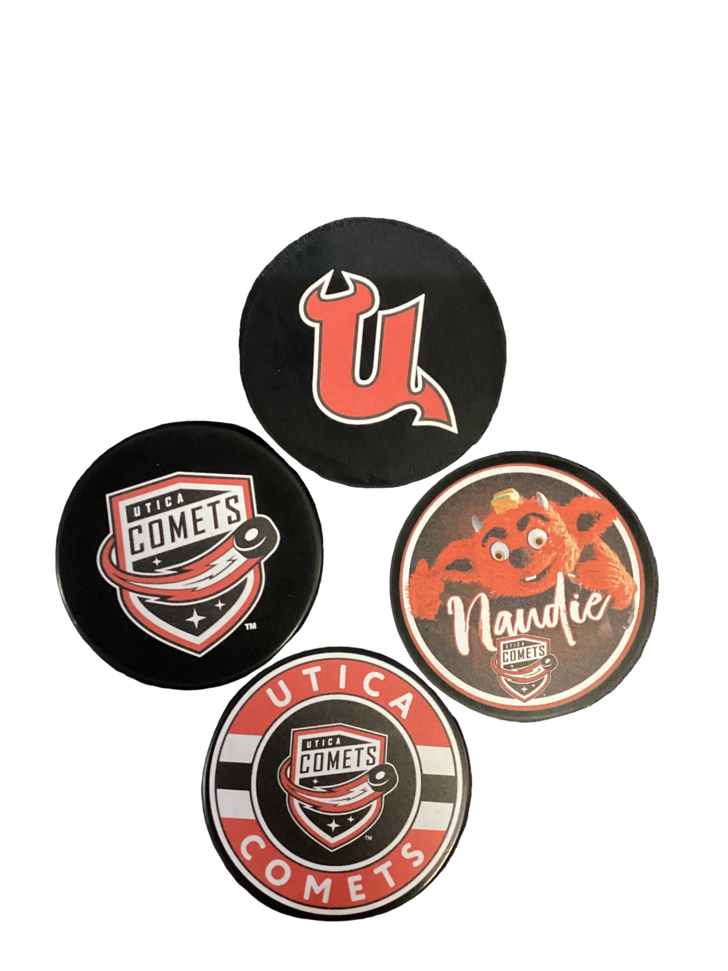 Utica Comets Coaster Set
