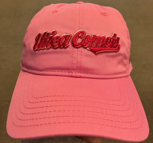 Utica Comets Pink UA Hat