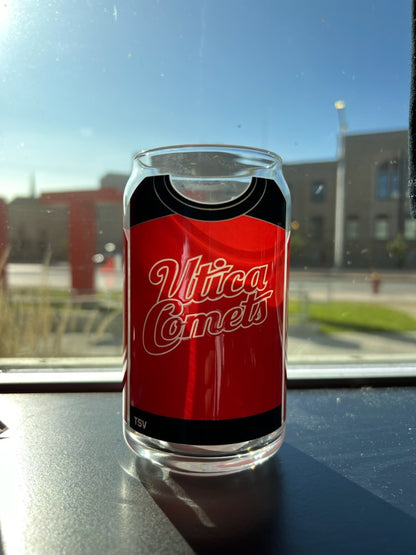 Utica Comets Can Glass