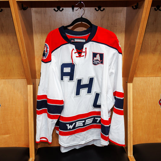 Utica Comets Autographed Sanguinetti AHL All Star Jersey