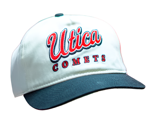 Utica Comets Script Celly Hat