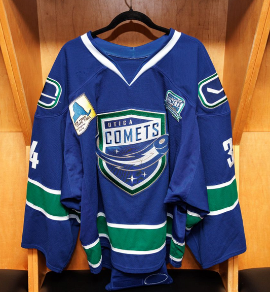 Utica Comets Corbeil Inaugural Season Jersey