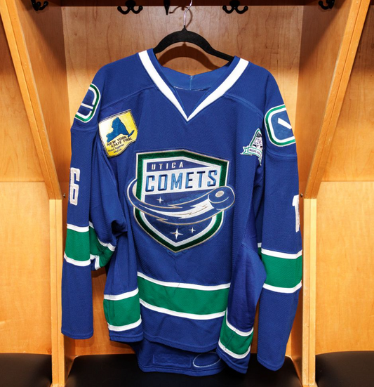 Utica Comets O'Reilly Inaugural Season Jersey