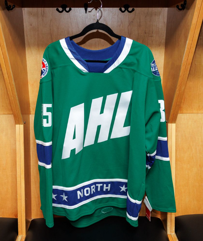 Utica Comets Autographed Demko All Star Replica Jersey