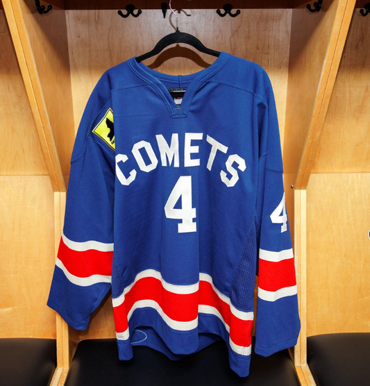 Utica Comets Autographed Throwback McEneny Jersey